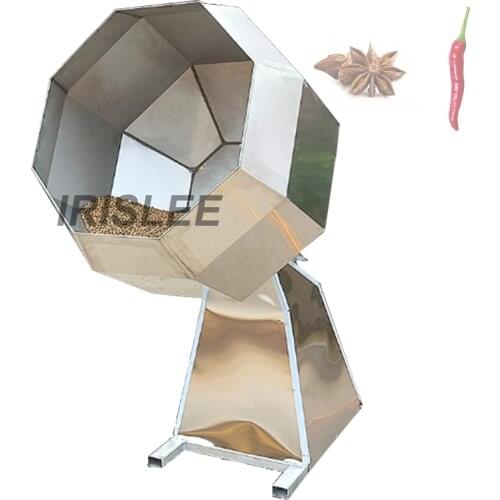 Octagonal Snack Food FIavoring Machine Disk Fried Peanuts Seasoning Machine Drum Machine