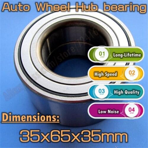 Bargaining Long-Lifetime High speed Car Bearing Auto Wheel Hub bearing DAC35650035 Free Shipping 35*65*35 35x65x35 mm