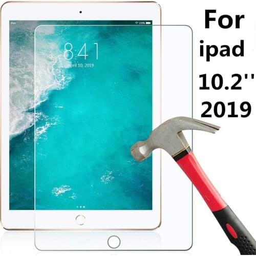 9H Tempered Glass Film for ipad 2019 10.2 inch Protective Film 10.2 7 th Generation Scratch Resistant HD Glass Screen Protective