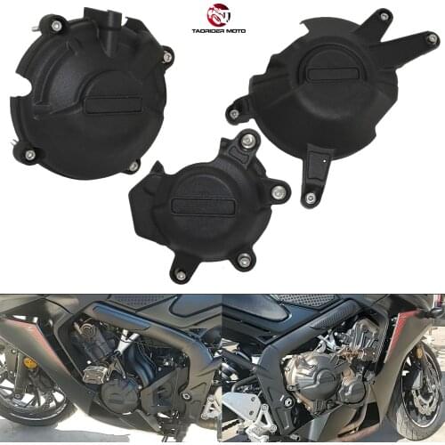 Motorcycle GBR Engine Guard Stator Clutch Pulse Case Cover Protector Set For HONDA CB650F CBR650F CB CBR 650 F FA 2014-2020