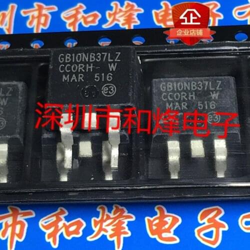 10PCS GB10NB37LZ STGB10NB37LZ TO-263 100% New&original
