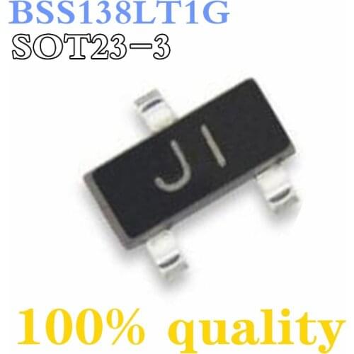 100PCS BSS138LT1G SOT23 BSS138 SOT MOSFET SMD IC free shippin
