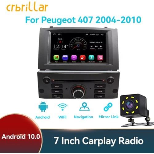 Android Car Radio 7Inch For Peugeot 208 308 301 408 406 407 508 3008 4008 5008 GPS Navigation Touch Screen Car Stereo Player