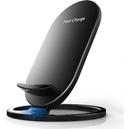 Wireless Charger Stand Qi Fast Charging Pad Fast charge for Samsung Galaxy Note 8 S8 S9 Plus S7Edge Note8 S6 for iPhone X 8Plus