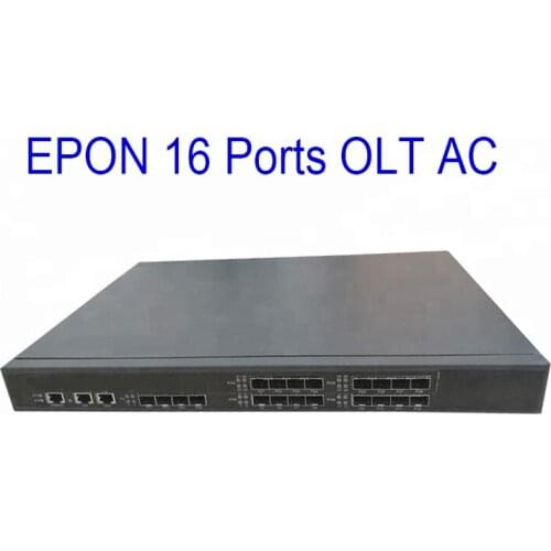 Manufacturer Pricing EPON 16 Ports OLT gepon Optical Line Terminal Layer 3 Switching 4K VLAN, QinQ Spanning Tree px20+ AC power