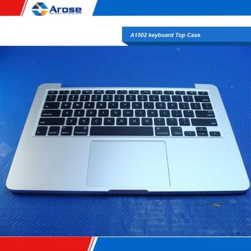 A1502 keyboard Top Case A1502 Palm Rest Touchpad 661-8154 A1502 topcase w/Keyboard Battery A1502 Palmrest Keyboard Trackpad