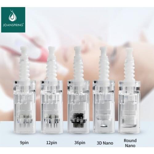 Screw Bayonet Cartridge Nano Needles For Dr. Pen Micro Needle 9 pin / 12 pin / 36 pin Tattoo Needles Microneedling