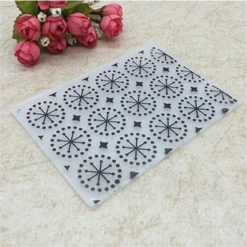 Circle Plastic Embossing Folders for DIY Scrapbooking Paper Craft/Card Making Decoration Supplies
