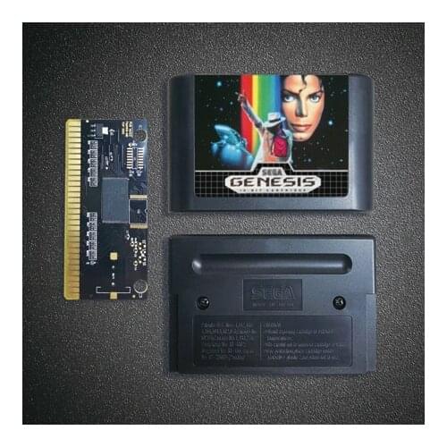 Michael Jacksons Moonwalker - 16 Bit MD Game Card for Sega Megadrive Genesis Video Game Console Cartridge