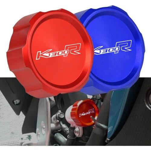 Motorcycle CNC Aluminum Rear brake Fluid Cylinder Master Reservoir Cover Cap For BMW K1300R K 1300R K1300 R 2017 2018 2019 2020