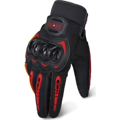 Men Motorcycle Gloves Summer Women Cycling Gloves Full Finger Gloves Motorcycle Motorbike Protect Accessories Moto Gear