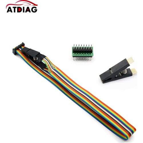 Newest SOIC16 SOP16 SOP8 To DIP8 Test Clips for RT809H RT809F TL866-CS TL866 A TL866II EZP Universal Programmer Free Shipping