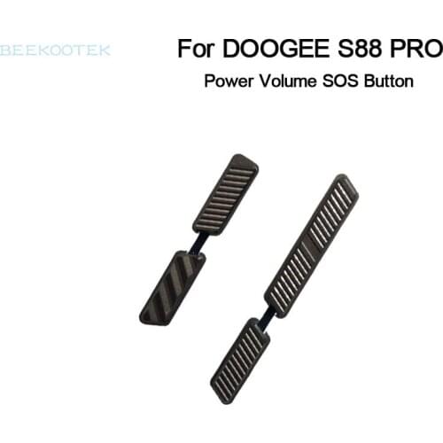 New Original DOOGEE S88 PRO Power Volume SOS Side Control Button Custom key Parts accessory For DOOGEE S88 pro Smartphone