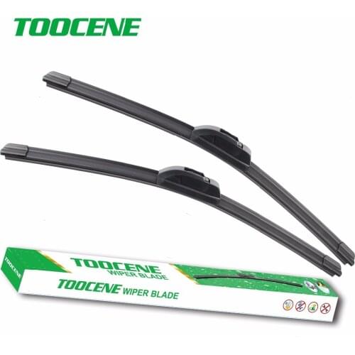 Toocene windscreen Wiper Blades For Nissan Patrol 2010-2016 size 24''+19'' Windshield Rubber Auto Car Accessories