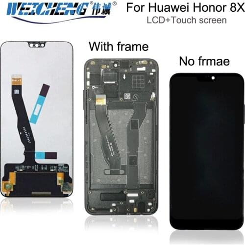 For Huawei Honor 8X Max LCD Display Touch Screen With Frame For Honor View 10 Lite Display Honor 8X LCD JSN-L21 L22 L23 L42 LX1