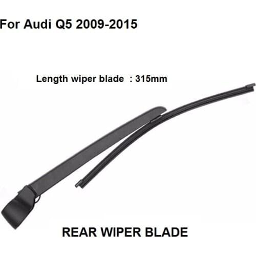 09-15 Rear Window Wiper Blade Set New For AUDI Q5 OE#8R09554071P9