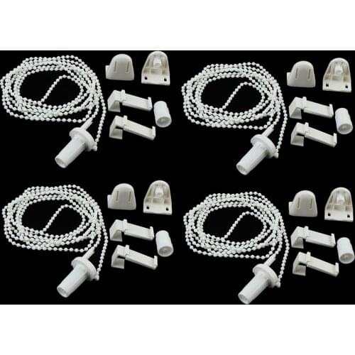 4pcs 17mm Curtain Roller Shade Clutch Bracket Roller Blind Fitting 850mm