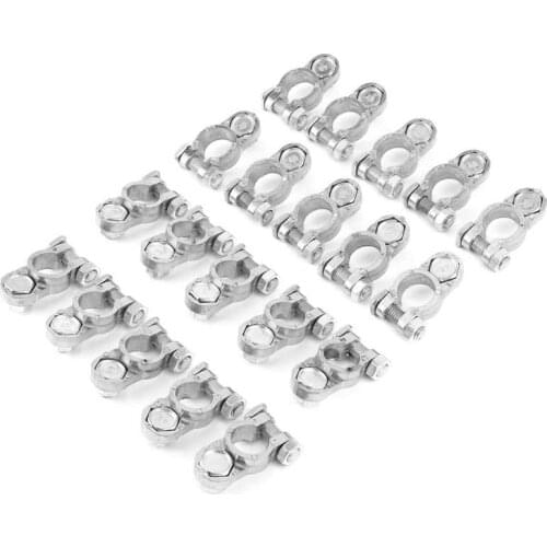 Arrancador de baterias para automovil cargador de baterias para automovil Car Battery Terminal Set Connector Clamp 12V