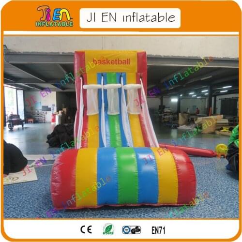 Free shipping! 3.5x2m inflatable basketball hoop,inflatable basketball shooting game,inflatable basketball sport game