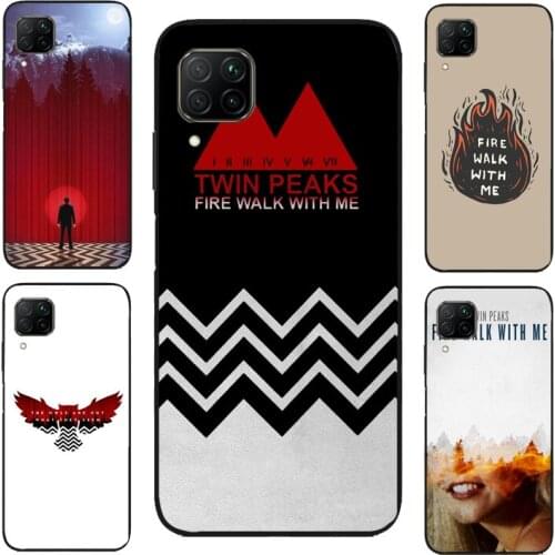 Fire Walk With Me Twin Peaks Case For Huawei Nova 5T P Smart 2019 P30 Pro P20 P40 Lite Mate 10 Honor 20 9X 8X 8A 10i