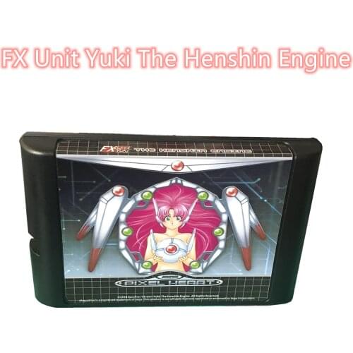 FX Unit Yuki The Henshin Engine For Sega Mega drive 16 bit MD Games Card For Sega Mega Drive For Genesis