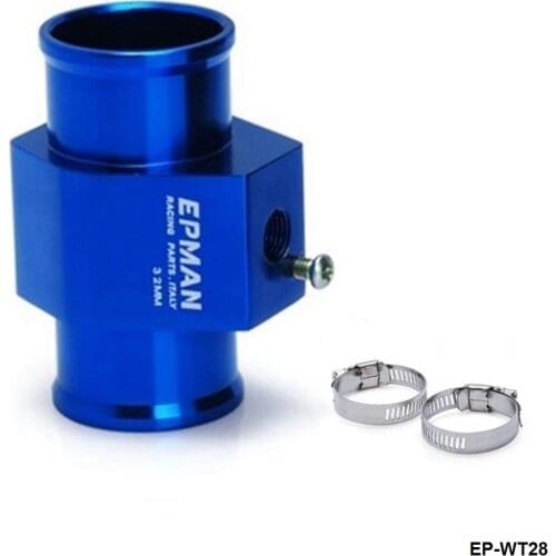 Water temp Gauge Adaptor Use a Commercial sensor attachment (26/28/30/32/34/36/38/40mm) Aluminum EP-WT28