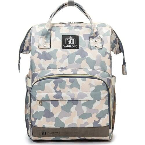 Camouflage Mummy Travel Backpack Baby Nappy Bag Large Capacity Newborn Infant Nursing Baby Care Wet Stroller Diaper Bags MBG0448