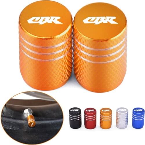 Motorcycle Wheel Tire Valve Stem Caps CNC Airtight Covers For Honda CBR 125R 600 F4i 650F 650R 1100XX 1000F cbr 600 954 1000 RR