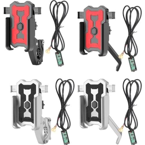 Bike Phone Mount - Universal Motorcycle Mount , Bicycle Phone Holderï¼Anti Shake & 360Â° Rotation