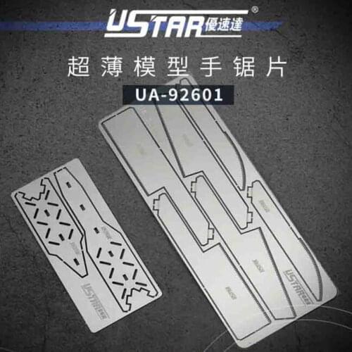 NEW U-Star UA-92601 Ultra-thin 3 Types Saw Blades,Model Making Tool,Suitable for U-Star/Tamiya/Olfa Pen Saw Handle