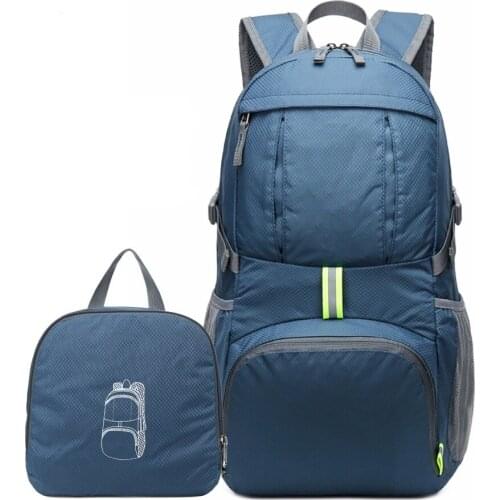 EXCELLENT ELITE SPANKER Light Portable Backpack Outdoor Sports Bag Foldable Storage Splash-Proof Nylon Bags