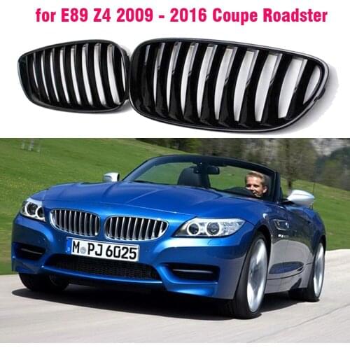 Front Center Grille Grills Gloss Black for BMW E89 Z4 sDrive20i sDrive28i sDrive35is sDrive30i sDrive23i 2009-2016 Car styling