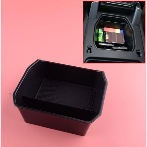 Center Console Armrest Secondary Storage Organizer Tray Box Car Black Fit For Land Rover Defender 90 110 2020