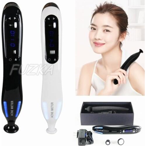 Beauty Device Facial Skin Care Machine Blue Light Plasma Pen Scar Acne Removal Anti Wrinkle Aging Therapy Acne Treatment Tool