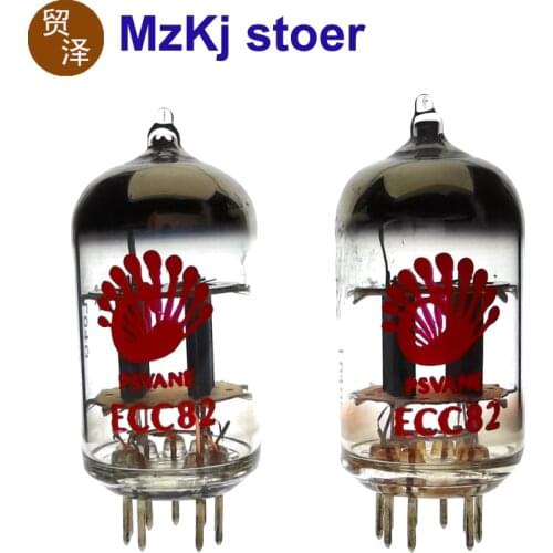 PSVANE Matched Pair ECC82 Vacuum Tube Hifi Audio Tube Pre-amp Guitar AMP Replace 12AU7-TII 12AU7 12AU7-S