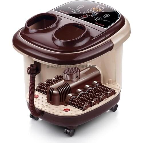 Foot Bath Full Automatic Massage Foot Deep Bucket Soak Leg Electric Foot Bath Heating Foot Bath Artifact