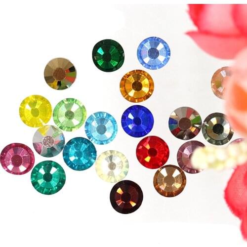 Upscale Rhinestones Ss6 Ss10 Ss16 Ss20 Ss30 Ss40 Crystal Strass Luxurious Stones And Crystals Hot fix Rhinestones For Clothes