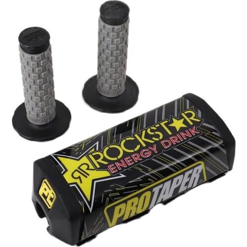 Motorcycle Dirt Pit bike Handle bar PROTECTOR BAR PROTAPER Handlebar Breast Pad & Handle Grips Grip For KT CRF YZF KLX BSE Kayo