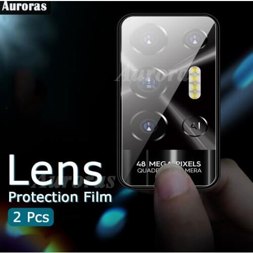 2 Pieces Lens Protection Film for Tecno Pova 2 Tempered Glass Camera Protector Cover for Tecno Pova2 Film