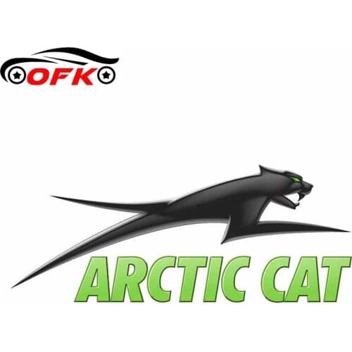 Car Stickers Decor Motorcycle Decals ARCTIC CAT Logo Decorative Accessories Creative Sunscreen Waterproof PVC, 18cmX8cm