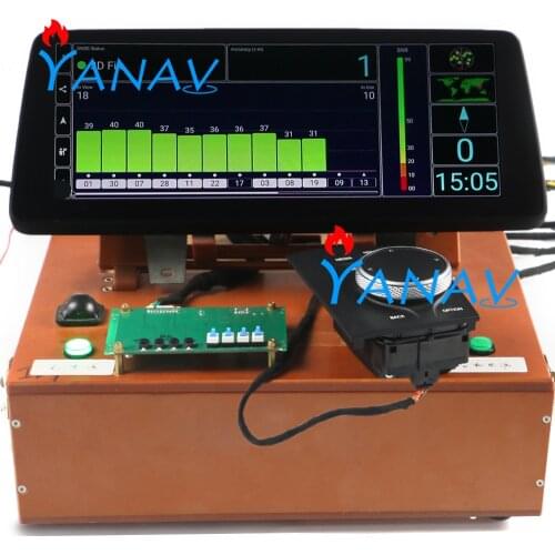 12.3" big touch screen Decoding Box For-BMW ID7 2019+ Android system 8 core GPS navigation Video Interface support wifi/4G/BT