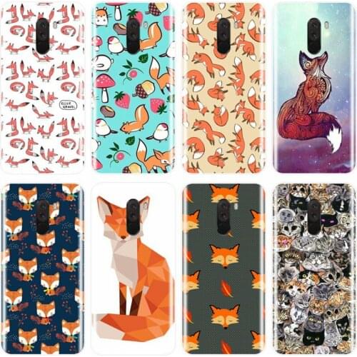 Animal More Cute Fox cat Cover TPU Phone Case For redmi NOTE 4 5 6 7 NOTE 4X 5A 5 6 For redmi 4 4A 4X 5A 5 PLUS 6 pro 7