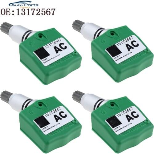 4 PCS New Tire Pressure Monitoring Sensor TPMS For Opel Astra H Vectra C Zafira B 2004-2009 13172567 433MHZ
