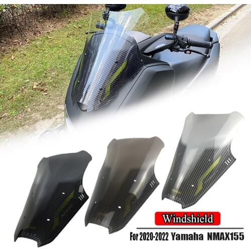 2020 NMAX155 Deflector For Yamaha N MAX155 NMAX 155 Double Bubble windshield Windscreen Wind Shield Visor Motorcycle Accessories