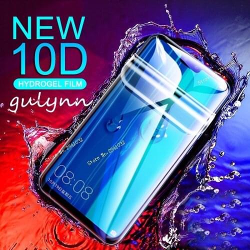 New 10D Full Protective Hydrogel Film On The For Huawei P30 P40 Lite Pro Screen Protector Film For Huawei Y 5 6 7 9 Prime 2019
