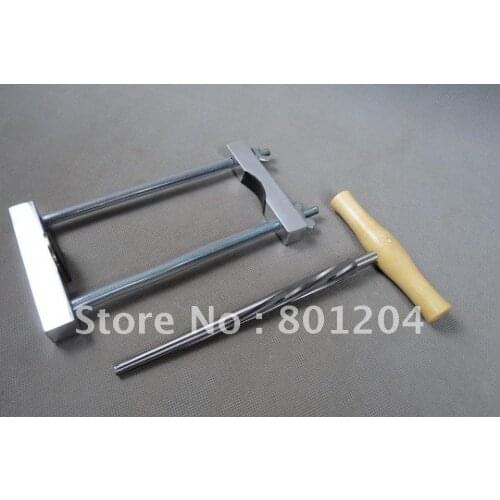 Cello maker,luthier tools,cello neck install clamp and CELLO PEG HOLE REAMER