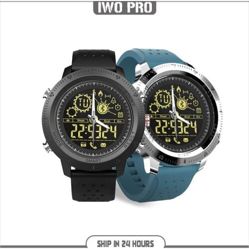 IWO PRO NX02 Sport Activity Tracker Calories Pedometer Smartwatch Stopwatch Call SMS Reminder 33-month Standby Time Smart Watch