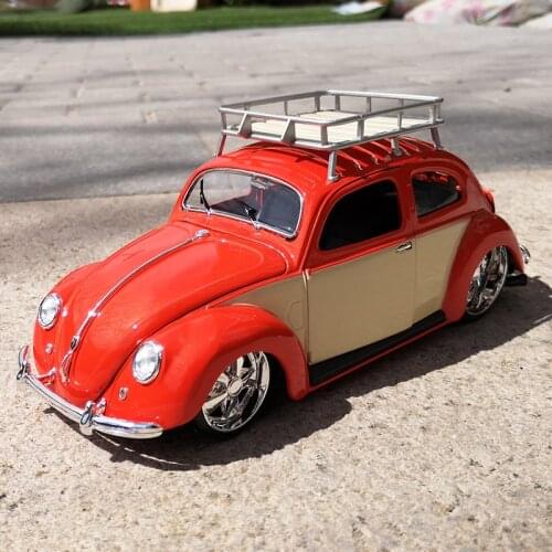 1:18 Die Cast Model Cars Collection Static scale automobile Alloy Vehicle gld3 Children Toys Beetle 1951 Vintage Car