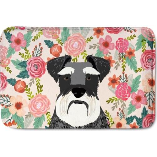 Cute French Bulldog Dog 3D Print Doormat Carpet Flannel Non-slip Kitchen Bathroom Rugs Bedroom Floor Mat Rug Door Mat Entrance