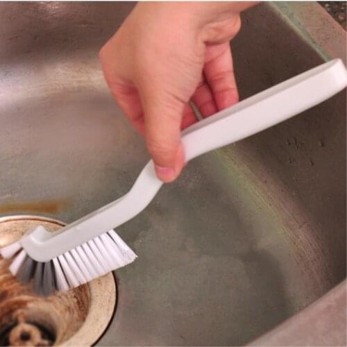 Multi-functional Plastic Sink Cleaning Brushes Handheld Car Shutter Cleaning Brush Household Kitchen Bathroom Cleaning Tools